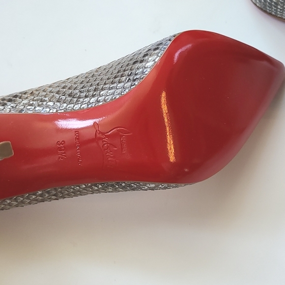 Christian loinoutin pigalle follies 100 python pump 39.5(9) - Picture 7 of 9